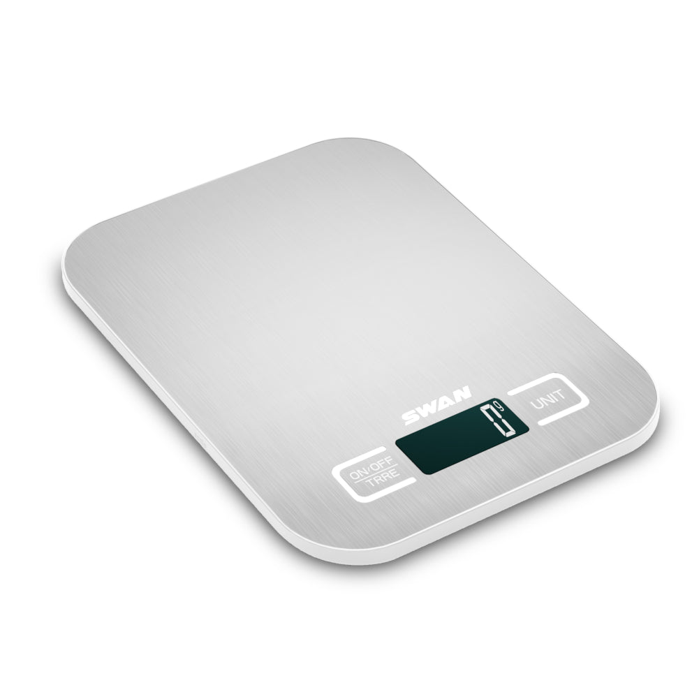 Báscula de Cocina Digital 5kg/1g – Balanza Electrónica de Acero Inoxidable con Pantalla LCD