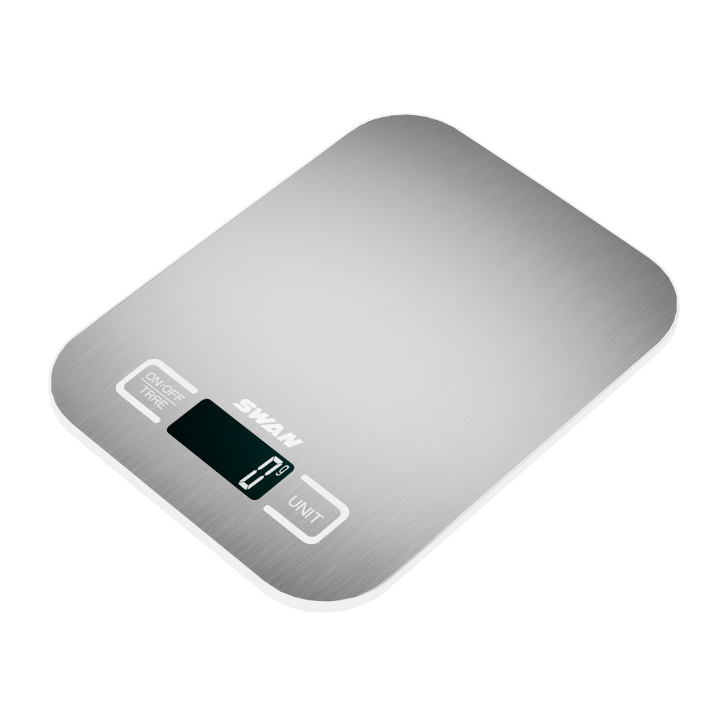 Báscula de Cocina Digital 5kg/1g – Balanza Electrónica de Acero Inoxidable con Pantalla LCD